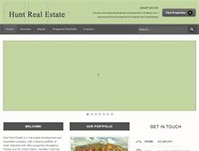 Tablet Screenshot of huntresco.com